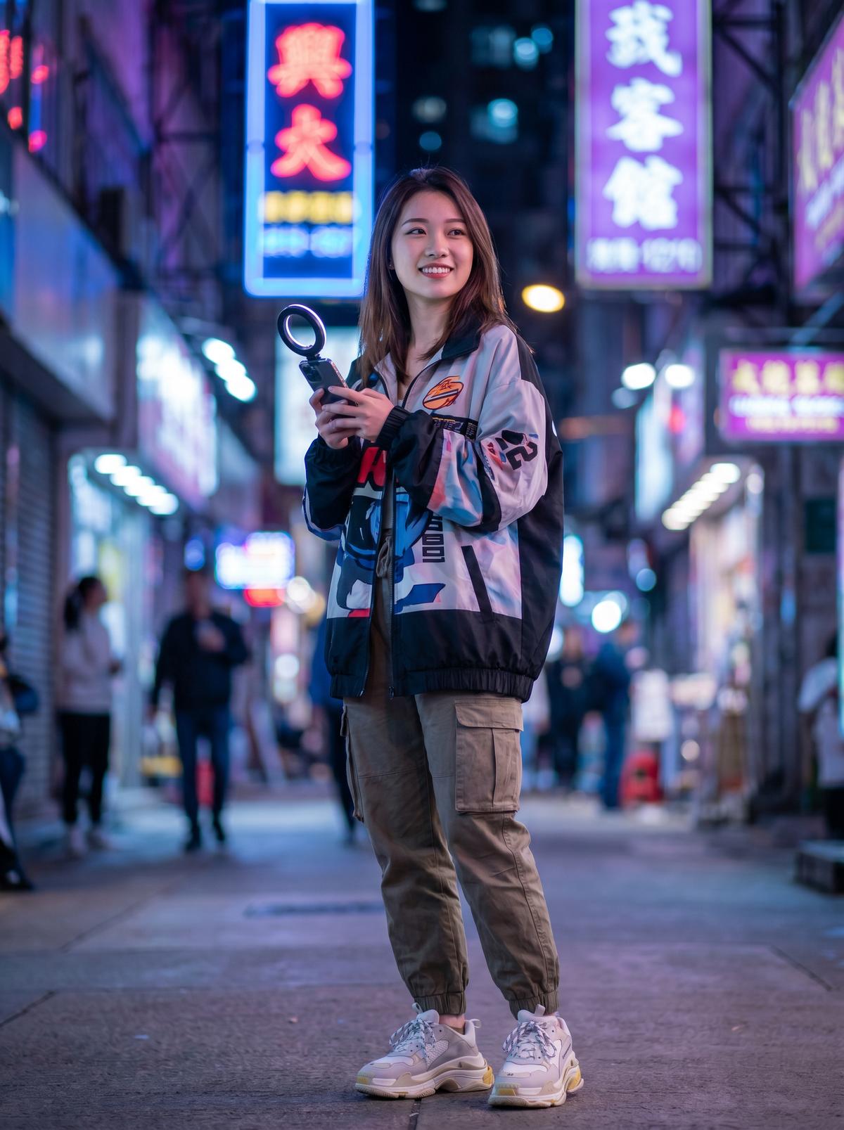 瘦猴眼镜妹